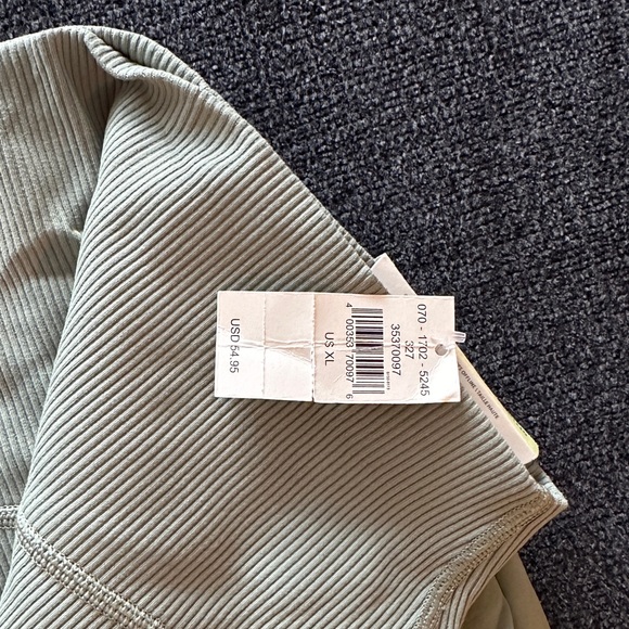 Offline Super Hi Rise Workout Legging Ribbed Green - Picture 2 of 5